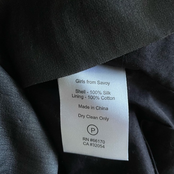 Anthro Girls from Savoy Shares Branchflower Silk Pleated Belted Dress Size 10 - Picture 10 of 10